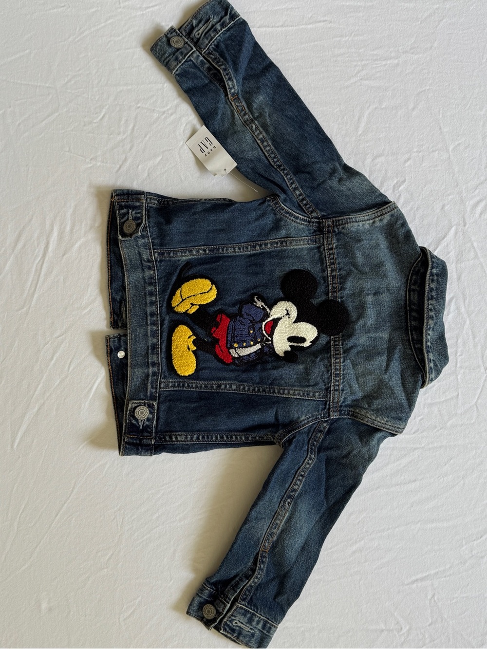 NWT Baby Gap x Disney Denim Jacket, size 2 year toddler